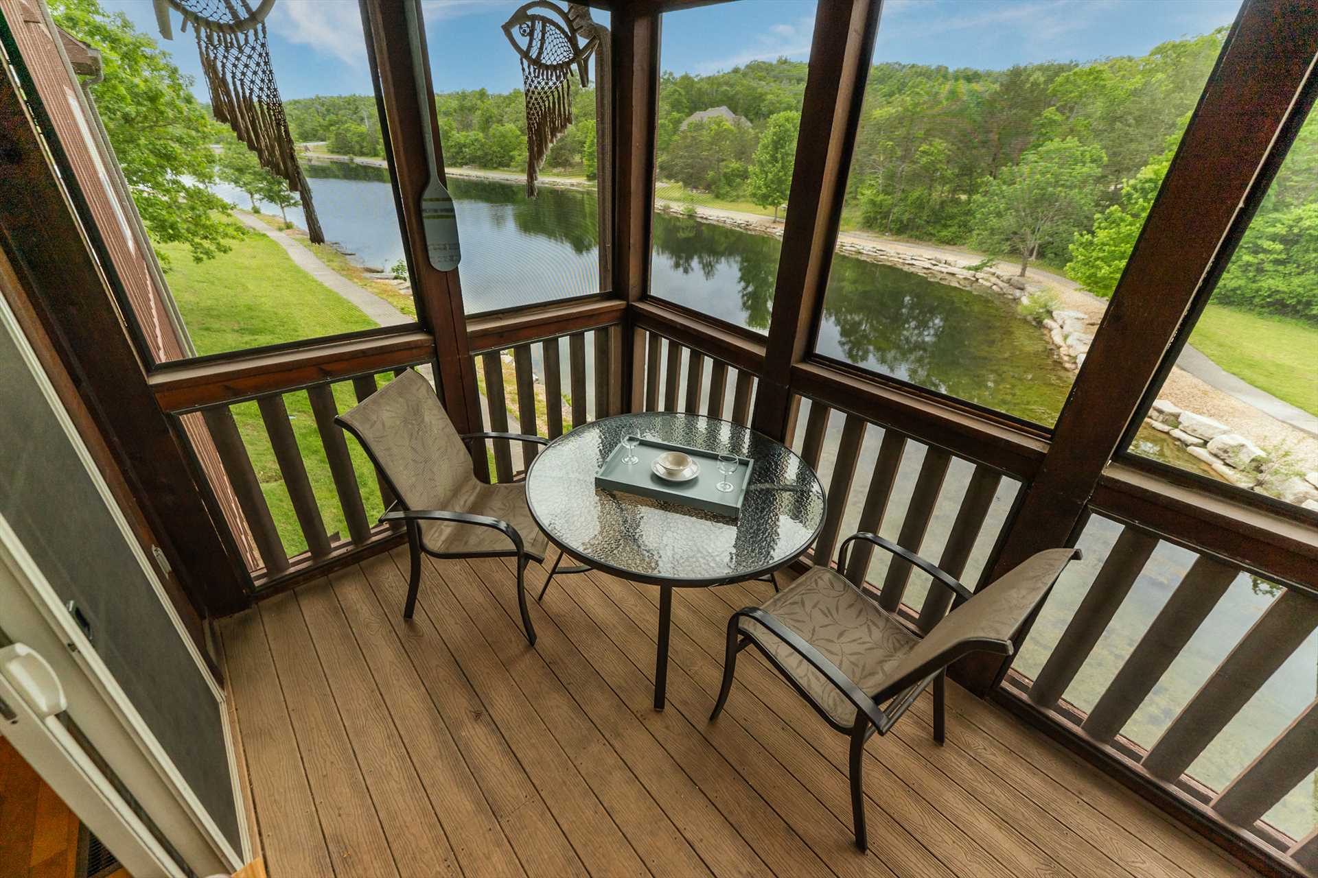 Lake views!