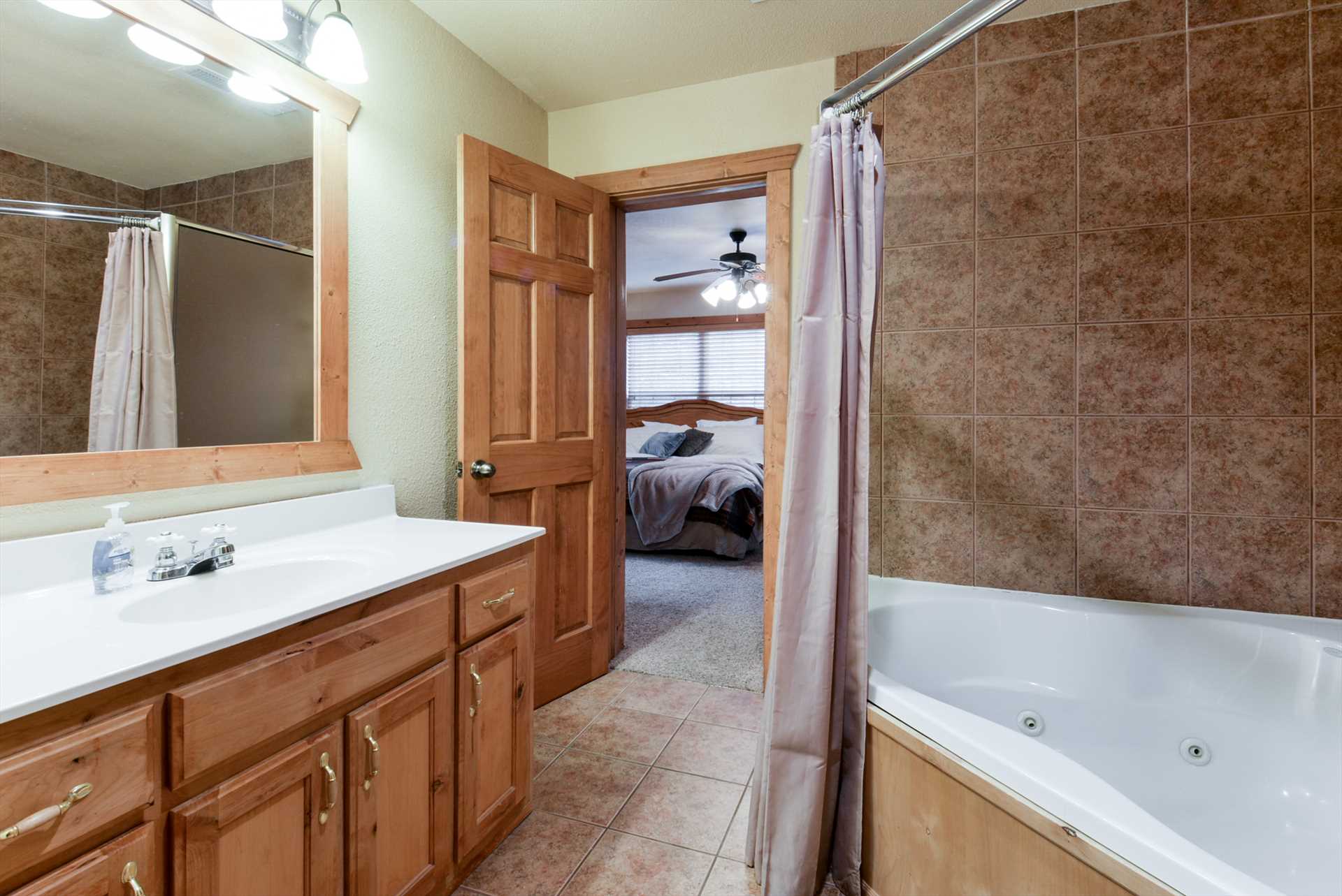 Each have an attached bathroom as well, Lodge #24.