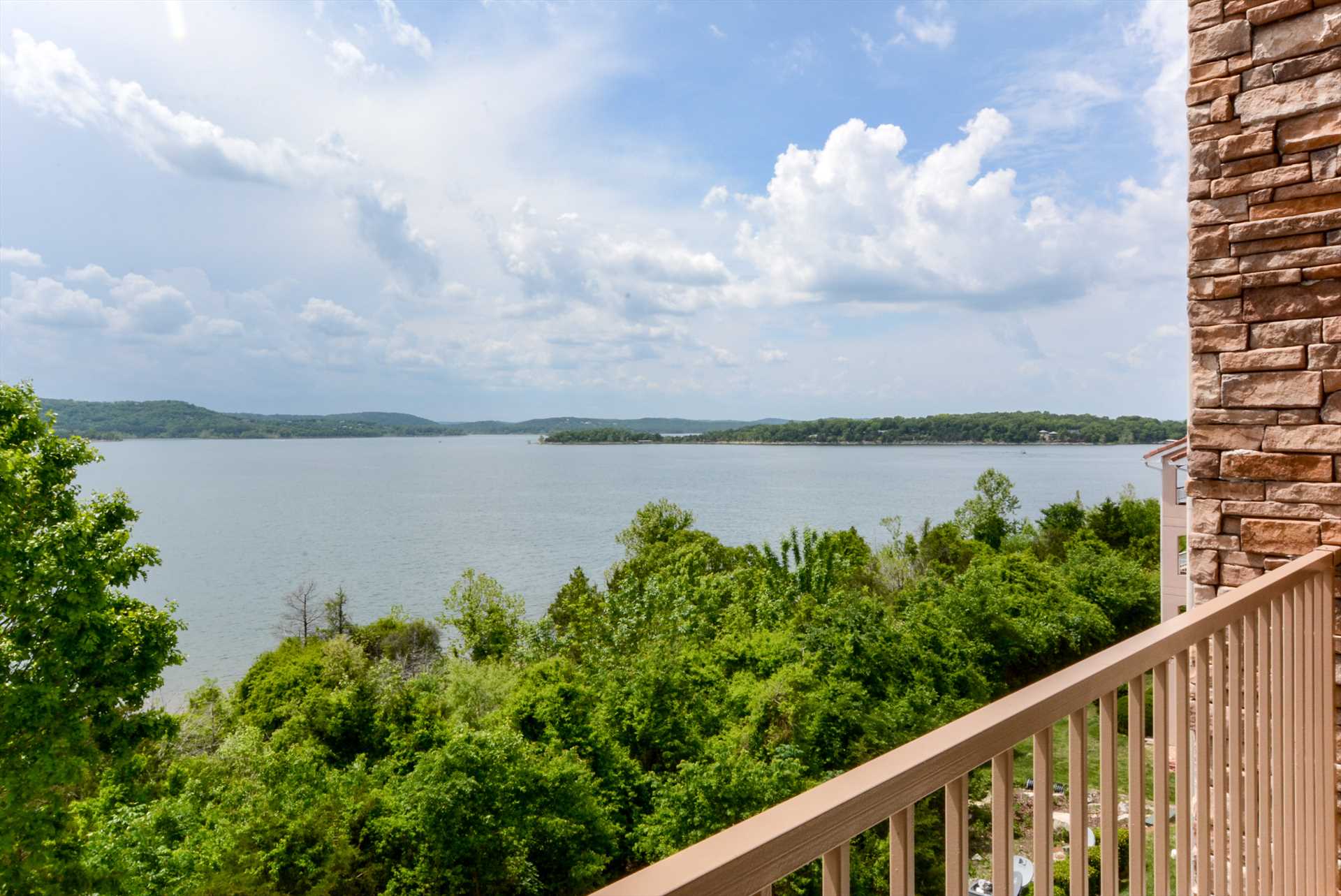 The views from this condo are beautiful year-round.