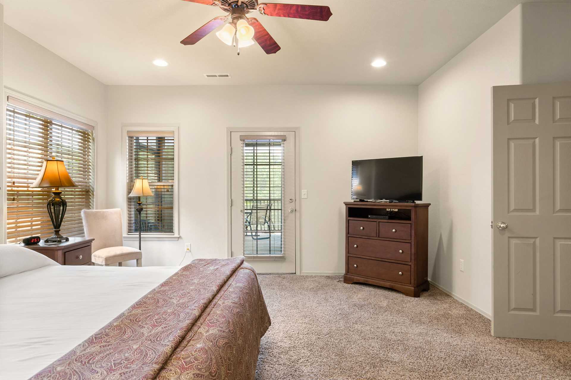 This room has access to the large screened in porch.