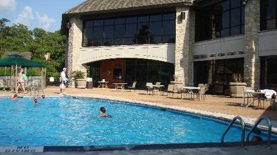 This is the Clubhouse pool near the entrance. There is a res