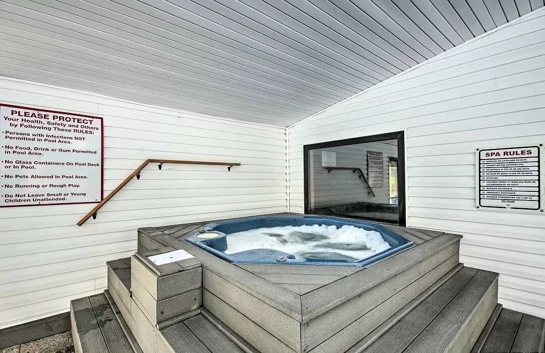 The hot tub is a favorite for all guests!