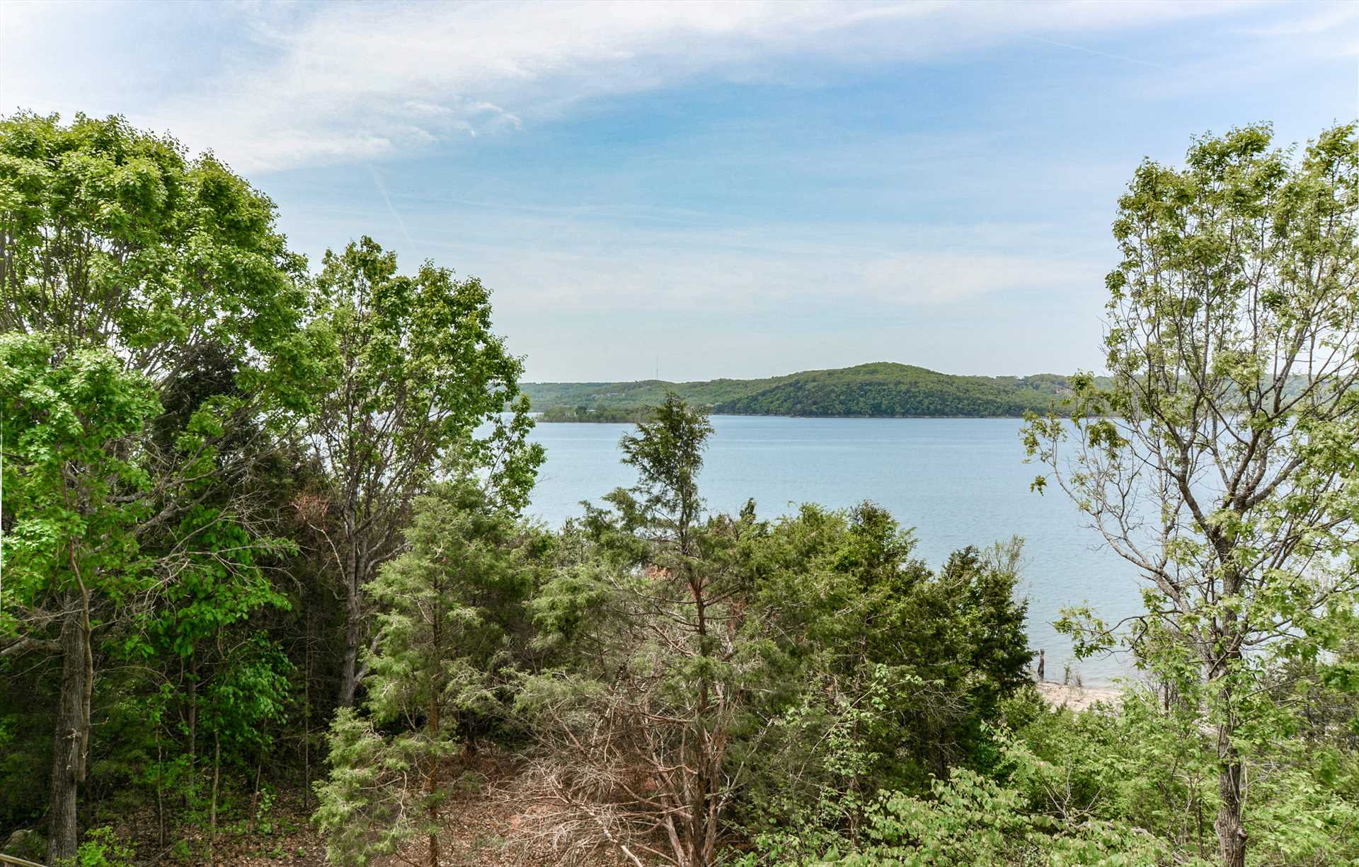 The lake views are incredible year-round.