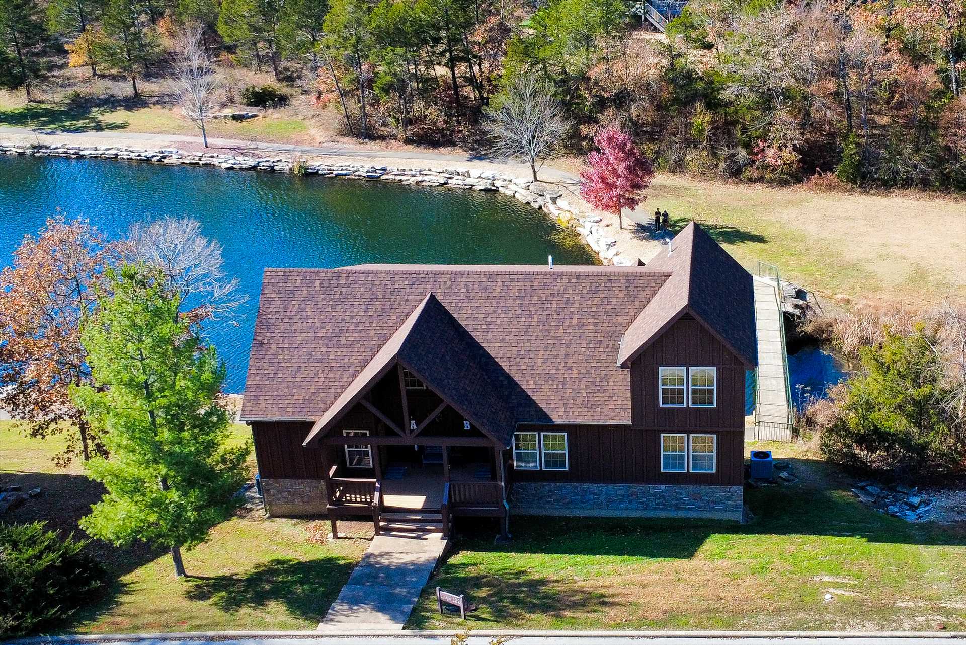 Cabin on the lake
