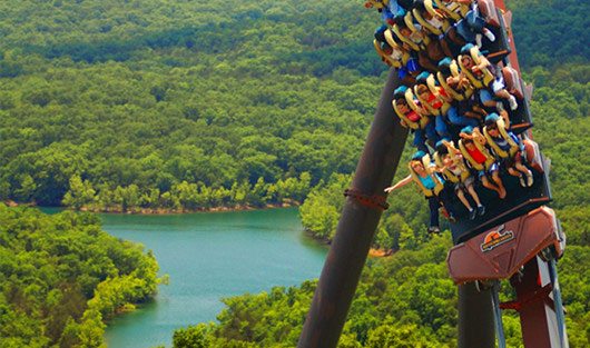 Silver Dollar City's Wildfire rollercoaster