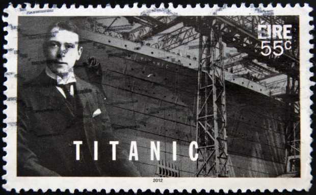titanic stamp