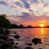 sunset views over Table Rock Lake in Branson