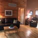 branson cabin living room