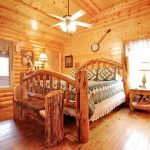 Mom and Pop cabin bedroom