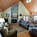 Stonebridge lodge cabin living room